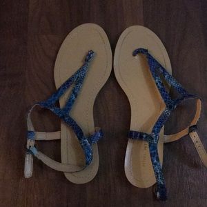 Nine West leather sandals